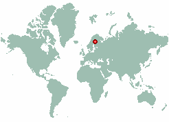 Lulea Airport in world map
